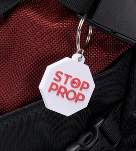 Stop de Prop-sleutelhanger